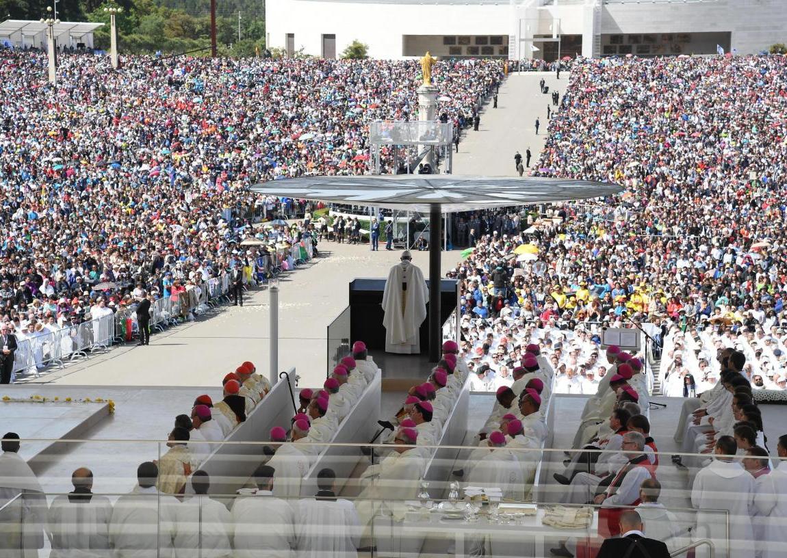 Foto Lusa, Papa Francisco em Fátima