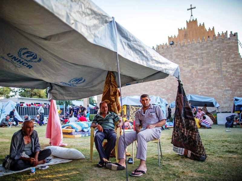 Lusa - Campo de refugiados no Iraque
