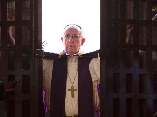 Abertura da Porta Santa do Jubileu em Bangui. Foto: Osservatore Romano