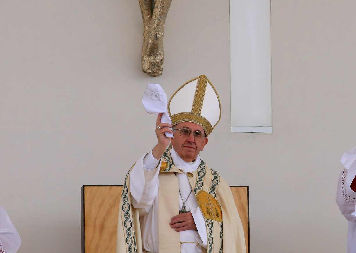 Foto Arlindo Homem, Papa Francisco em Fátima