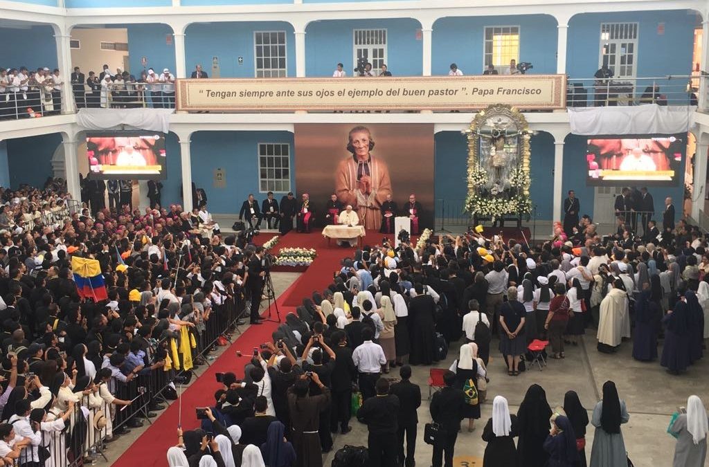 Peru: «Rir-se de si mesmo», o conselho do Papa