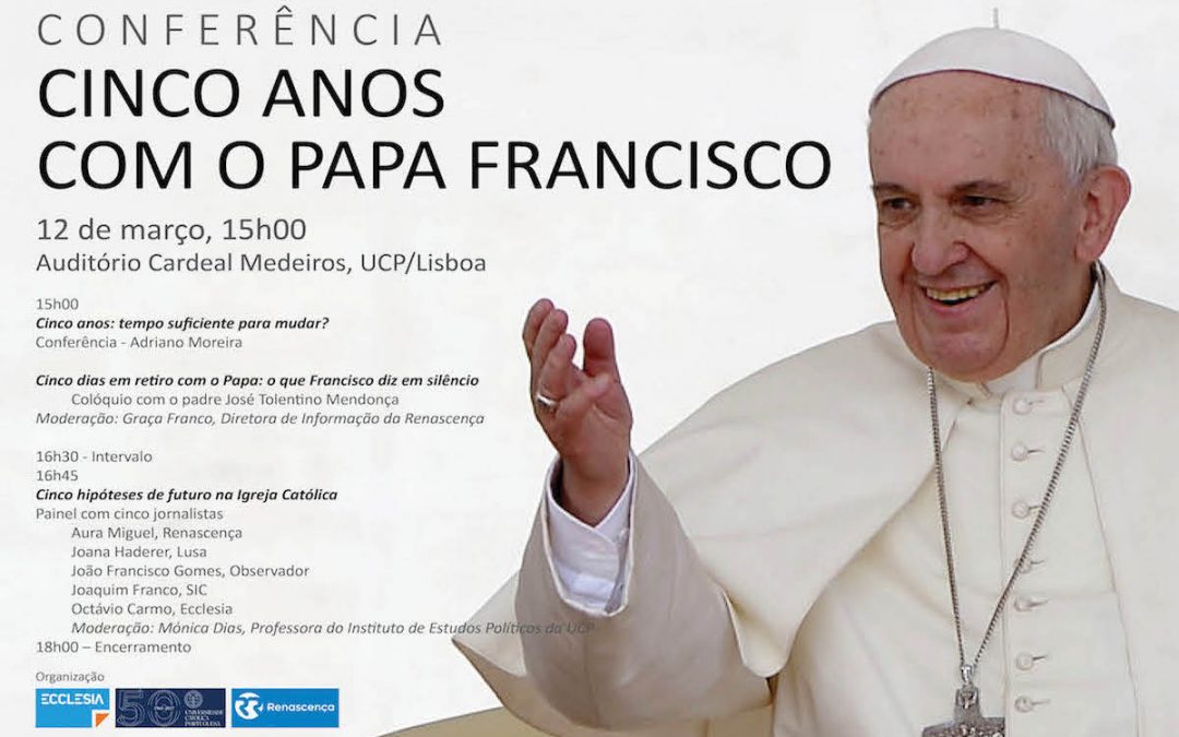 Francisco/5.º aniversário: Conferência analisa cinco anos do pontificado