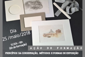 Setúbal: Ação sobre «Princípios da conservação, métodos e formas de exposição»