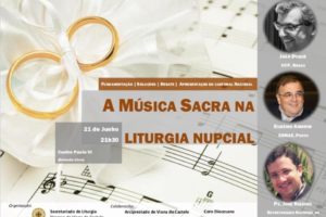 Viana do Castelo: Encontro sobre «Música Sacra na Liturgia Nupcial»