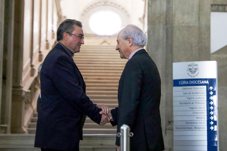 Porto: Bispo recebeu líder do PSD