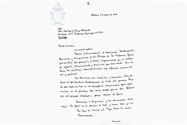 Chile: Papa saúda propostas «realistas e concretas» dos bispos para enfrentar casos de abusos sexuais