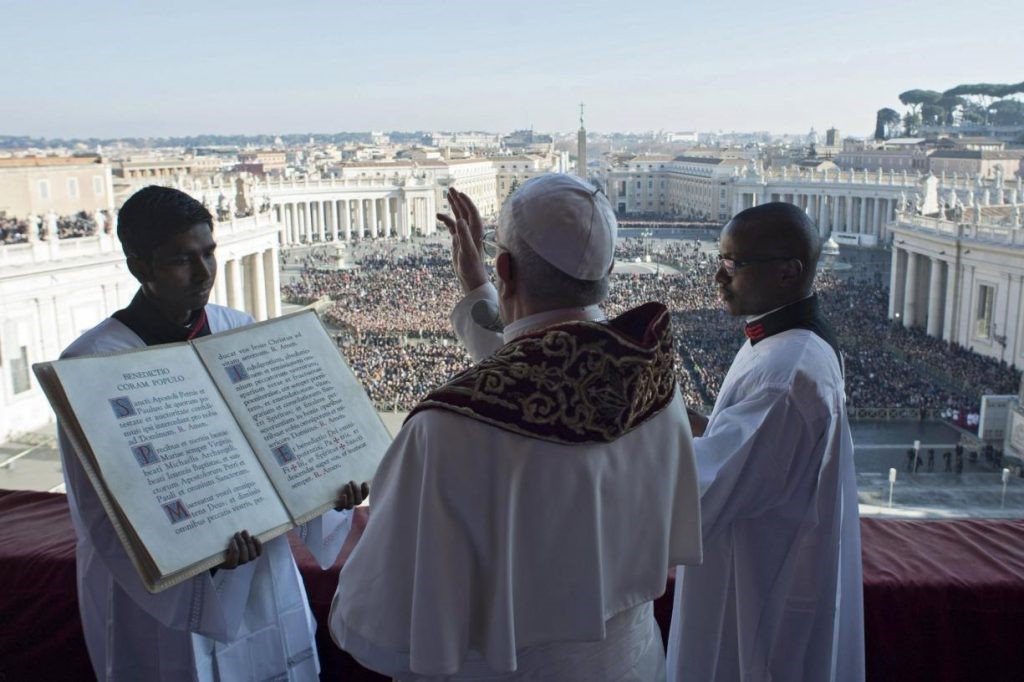 Resultado de imagem para papa francisco - benÃ§Ã£o urbi