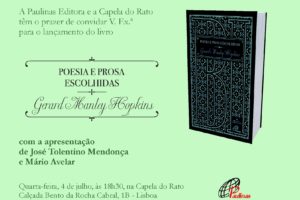 Publicações: Lançamento da obra «Poesia e Prosa Escolhidas»