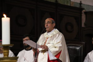 Leiria: D. António Marto reza o terço pela unidade da Igreja